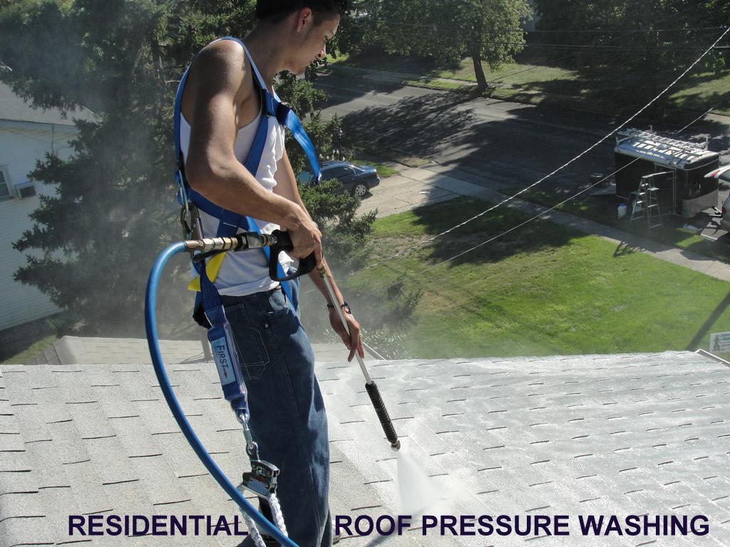 Pressure washing